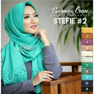 Kerudung Hijab Pashmina Cutting Diamond Grosir Murah
