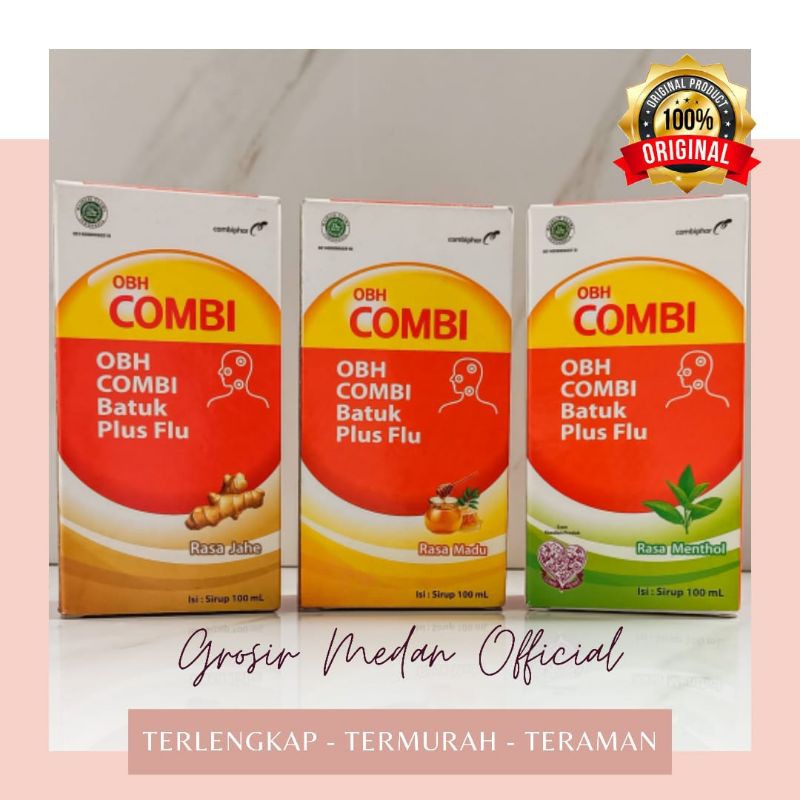 OBAT BATUK PILEK DEMAM OBH COMBI BATUK PLUS FLU ORI