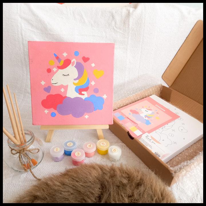 

Painting Kit By Numbers Unicorn