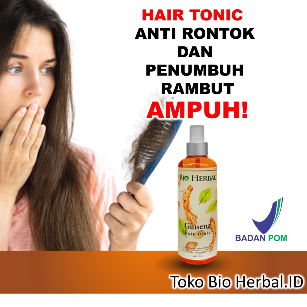 Hair Tonic Vitamin Rambut Rontok Tonik Rambut Rontok Hair Tonic Ginseng Penyubur Rambut Rontok B2P