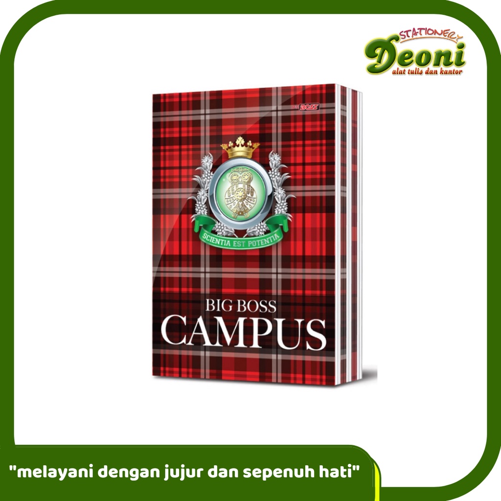 

BIGBOSS Campus Buku Tulis 50 Lembar (1 Pcs)