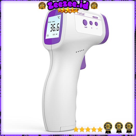 Thermogun Thermometer Tembak Infrared Non Contact - UX-A-01 - Purple