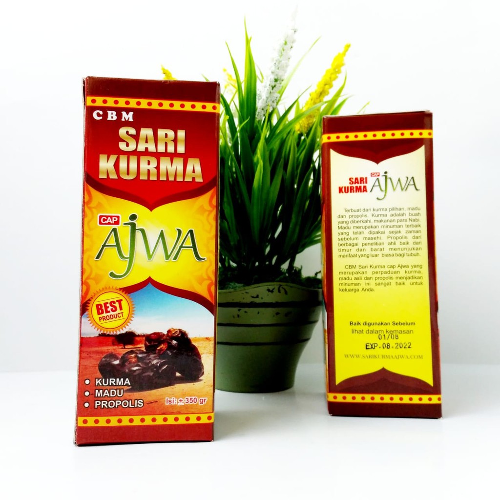 

CBM SARI KURMA CAP AJWA Asli Original