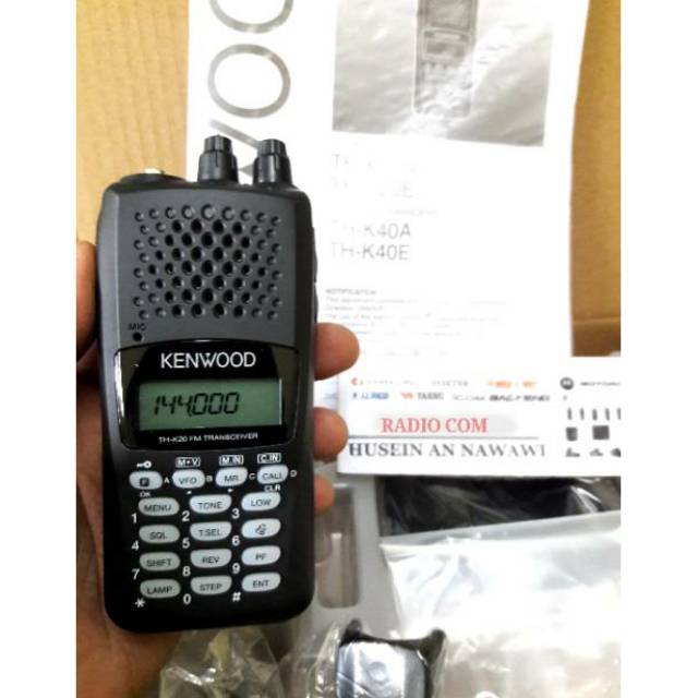 JUAL HT KENWOOD TH K20A ORIGINAL GARANSI RESMI / HT SINGLEBAND VHF KENWOOD TH K20A VHF ORIGINAL