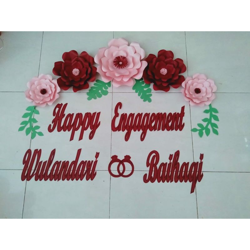 

Paper Flower Lengkap (Free Nama)