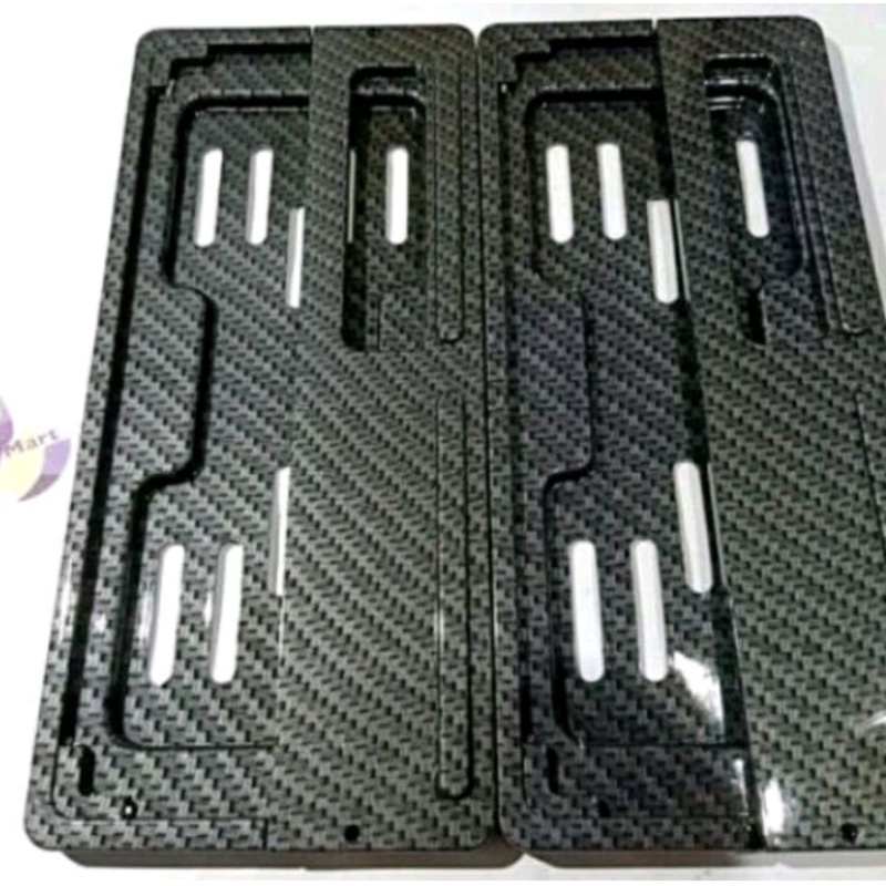 ** Karbon Tutup Plat Nomor ** rumah plat carbon cover plat nomor dudukan plat carbon