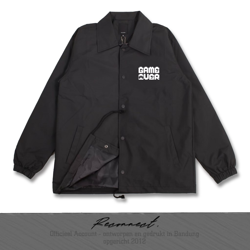 Reconnect Jacket Coach Game Over Social Distancing - Unisex