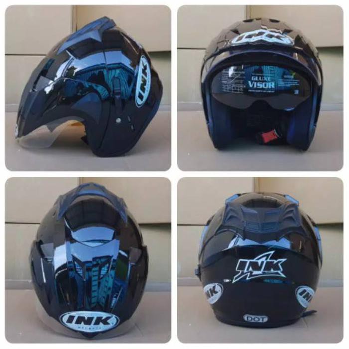 Jual Helm double visor ( 2 kaca ) bkn ori ink
