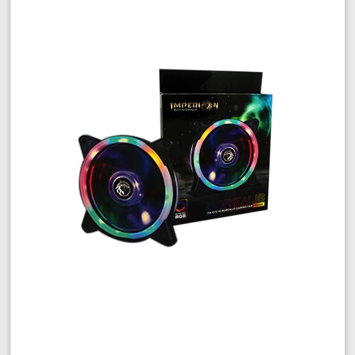 IMPERION BOREALIS Fan Case RGB - FAN CASING 12CM ROTATING FA-G12-10 RGB