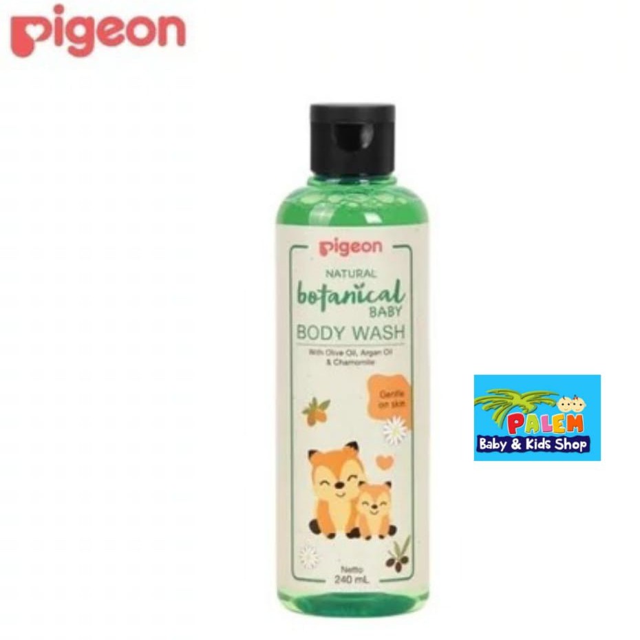 PIGEON Botanical Baby Body Wash 240Ml 3391