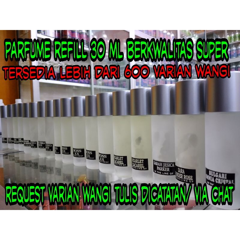 parfum refill 30ml best quality