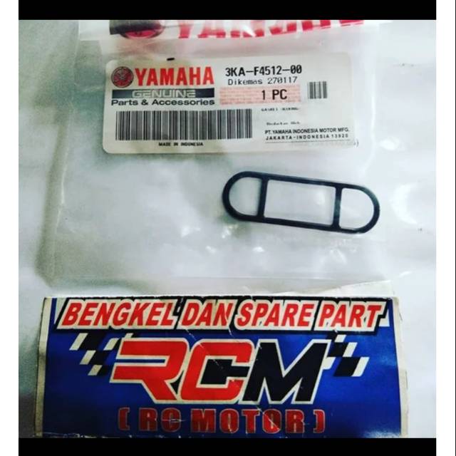 Gasket paking perpak oring o-ring keran kran bensin rx king rxking 3KA-F4512-00 ORIGINAL YAMAHA ASLI