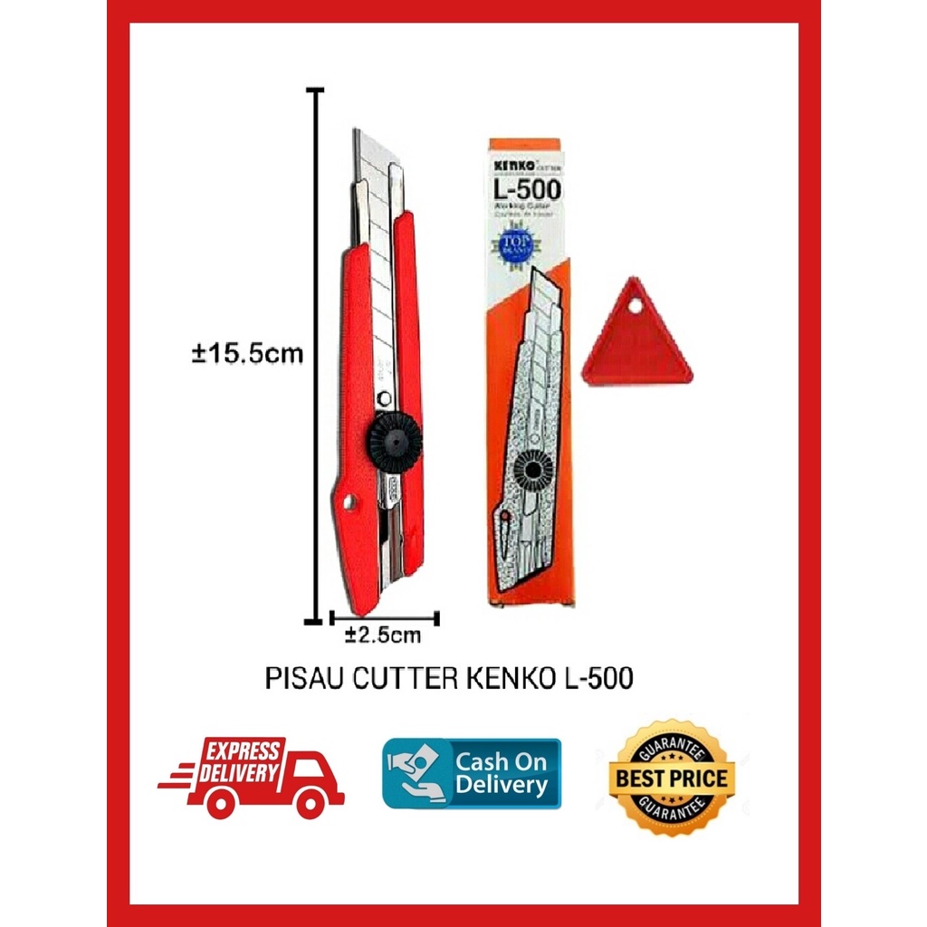 

CUTTER BESAR KENKO L 500 / PISAU BESAR KENKO ORIGINAL