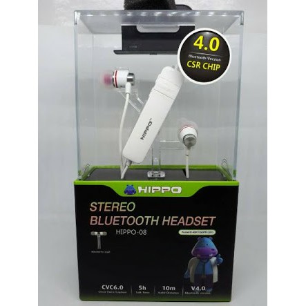 HEADSET BLUETOOTH HIPPO H-08