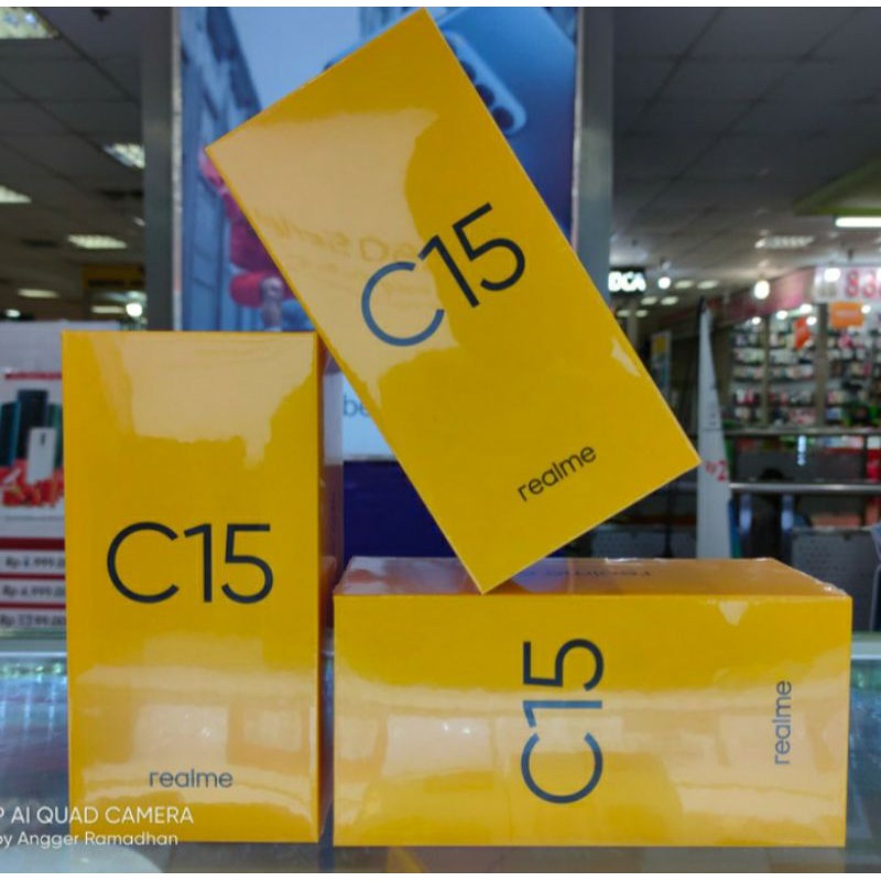REALME C15 4/64GB SNAPDRAGON NEW GARANSI RESMI TERMURAH