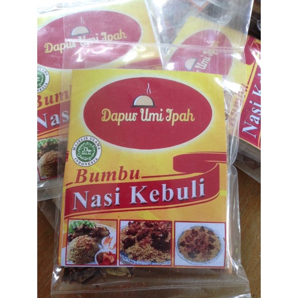 

Bumbu Kebuli/Mandi/Biryani Dapur Umi Ipah (Kering)