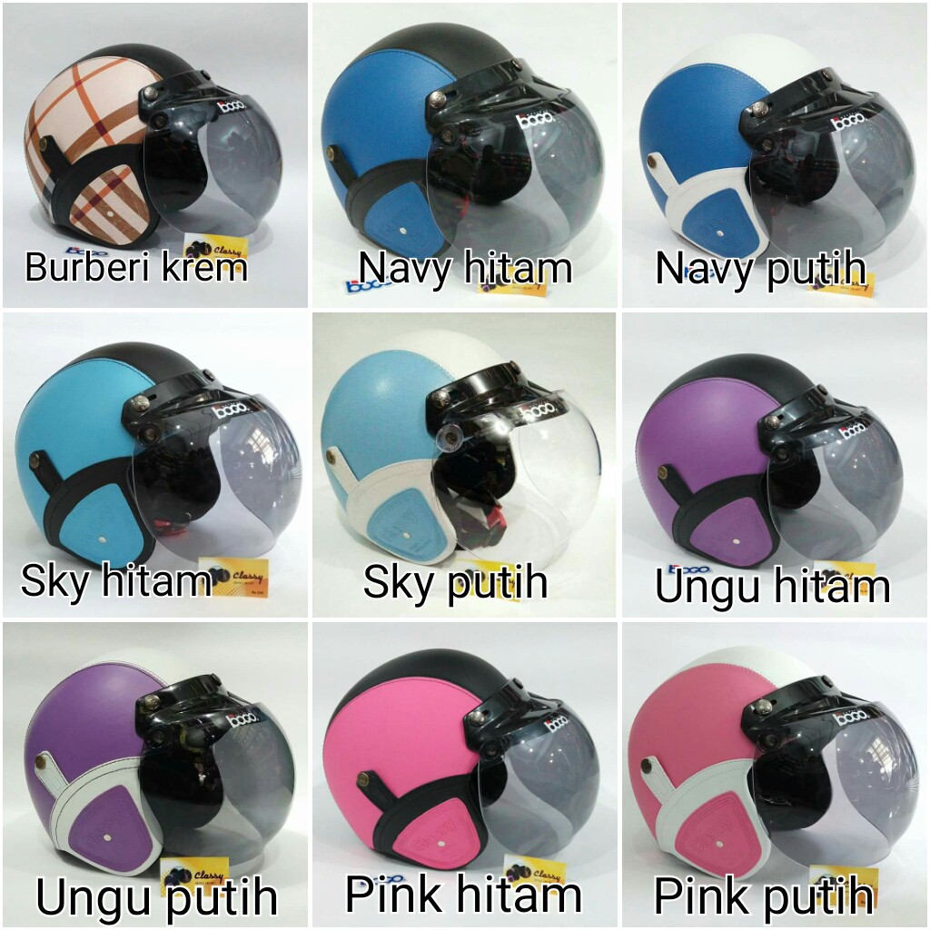 HELM BOGO DEWASA SNI, KACA BOGO ORIGINAL