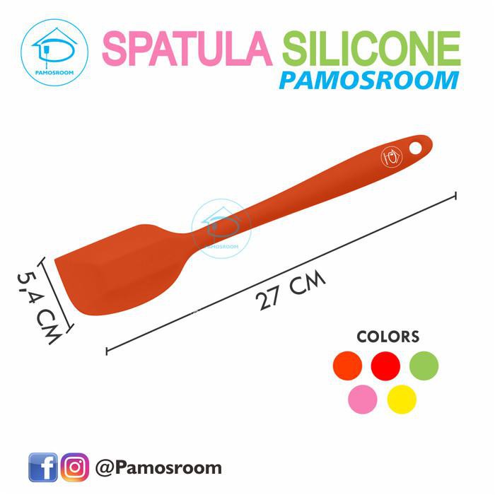 Sodet / Spatula / Sodet set / Spatula Set / Pamosroom Scraper Silicone Spatula Silikon Besar Tahan