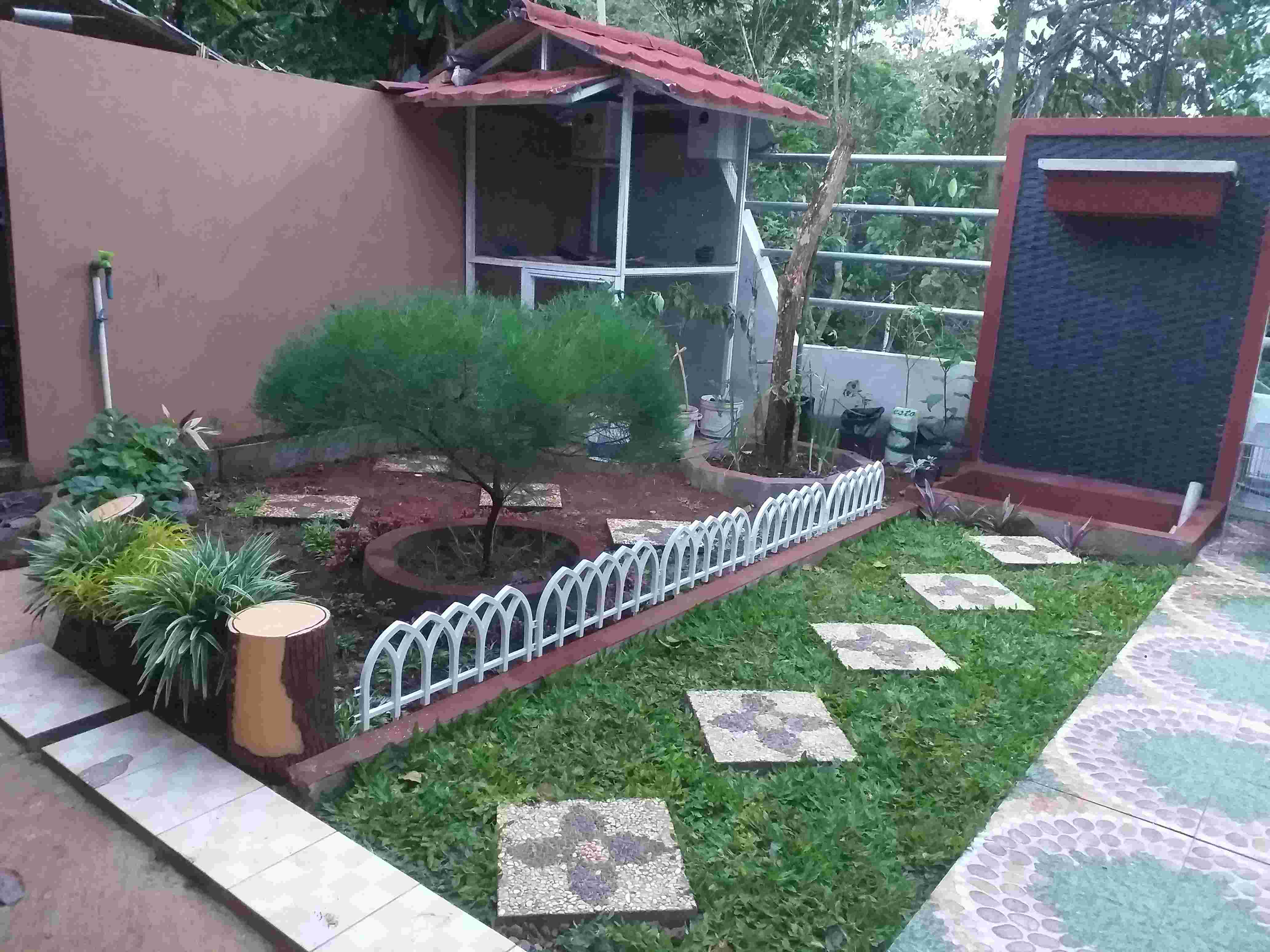 Pagar Plastik Shabby Mini Oval Isi 5