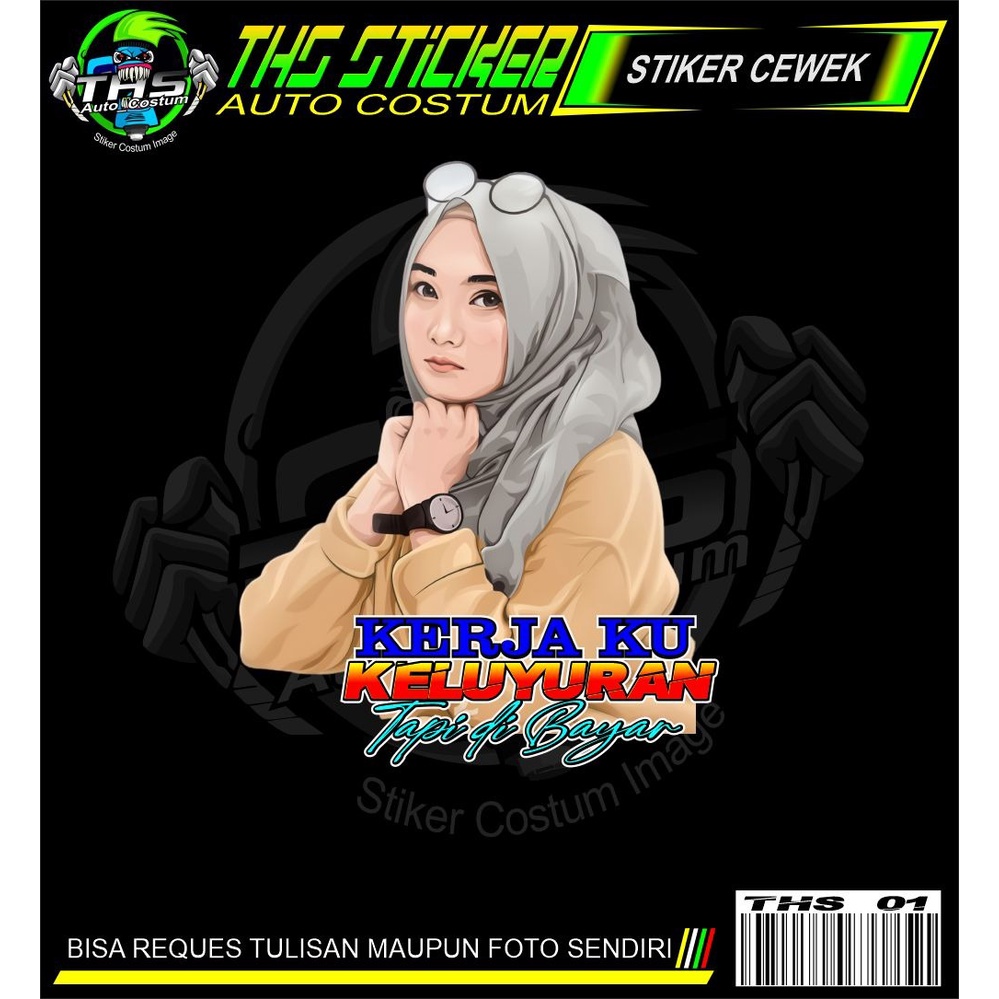 stiker cewek stiker mobil stiker truk stiker motor stiker variasi mobil