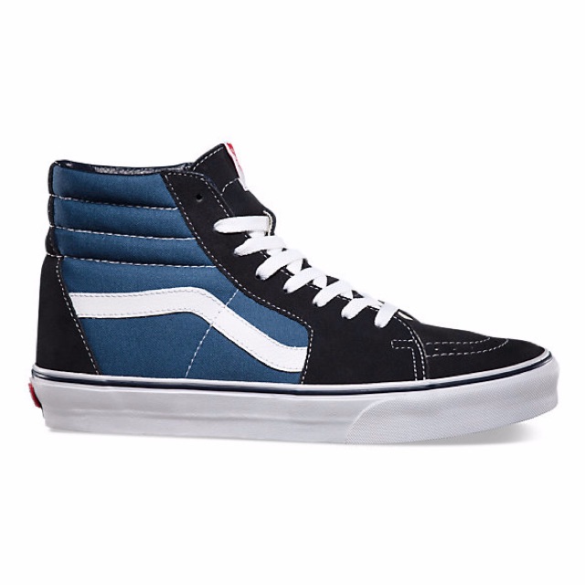 vans sk8 hi pro navy