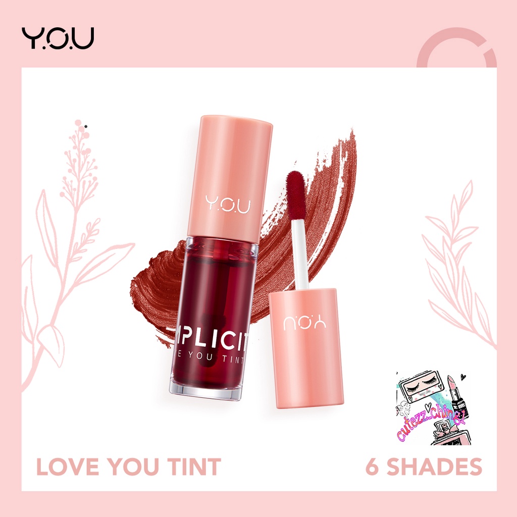 ☃️Cutezz_Ching1☃️YOU The Simplicity Love You Tint 6g - Lip Tint