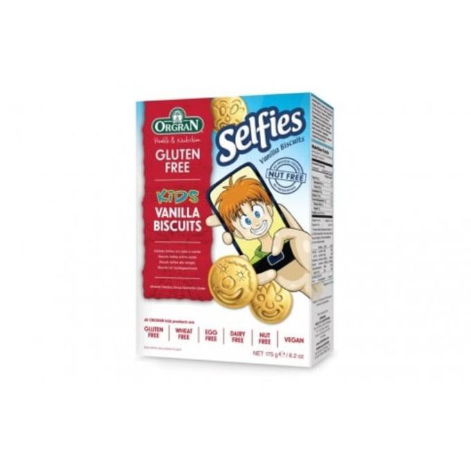 

Orgran, Gluten Free Kids Selfie Face Biscuits Vanilla 175g