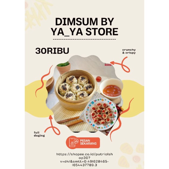 

Dimsum Pedas//Dimsum Jamur//Dimsum Enak
