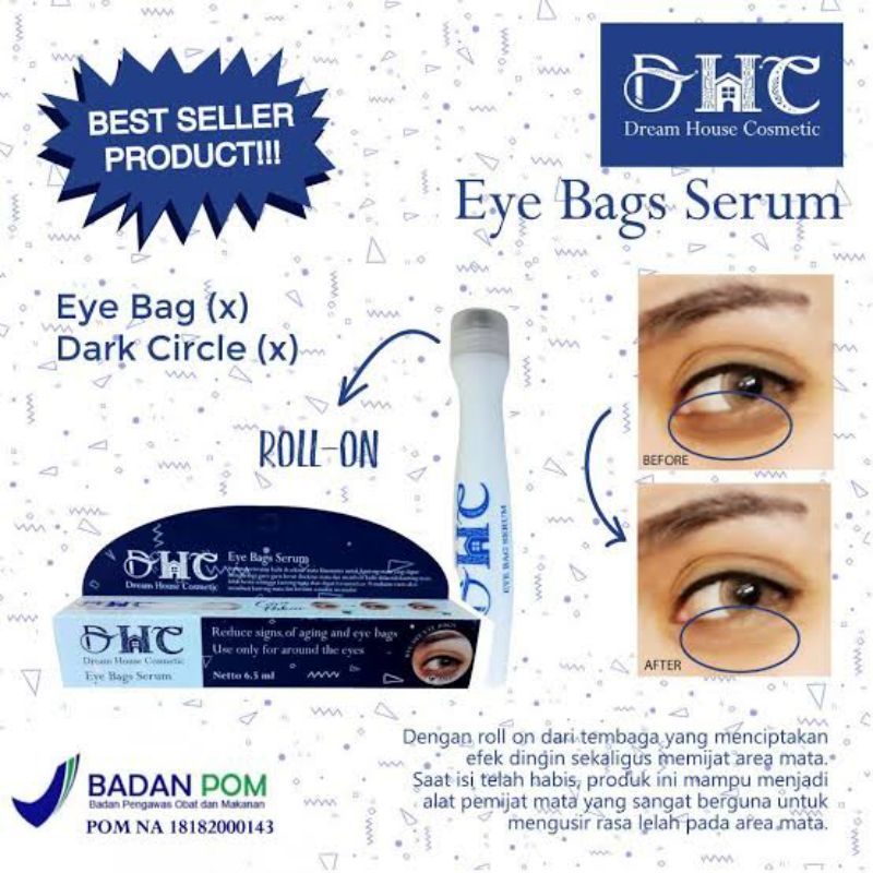 Dhc Eyebag Serum Mata Penghilang Kantong Mata