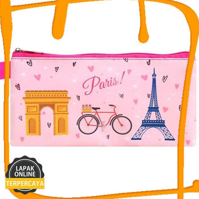 

Original Mini Case Paris Fanta Tempat Pensil Stationary Pencil Case Karakter Barang Original