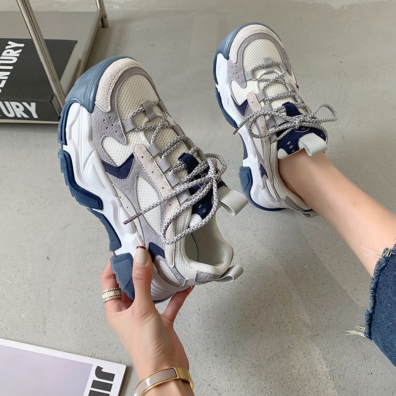 CaniKorea &quot;FREE BOX&quot; Taeyon Sepatu Sneakers Wanita Korea Import 9168
