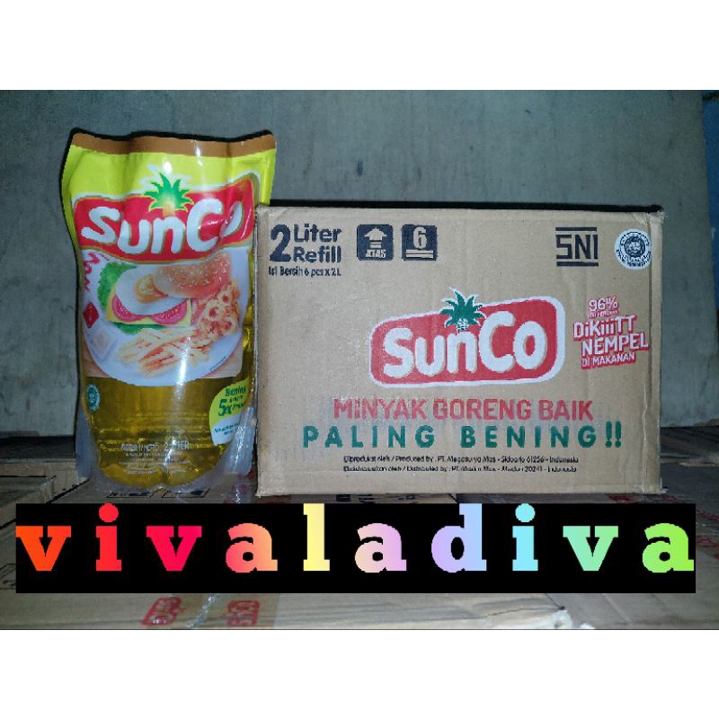 

Minyak Goreng SUNCO 2 Liter [Khusus Kartonan]