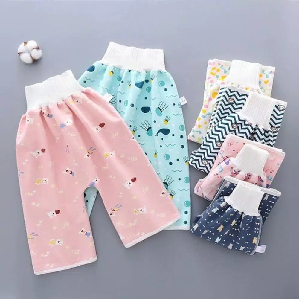 ROK CELANA POPOK BAYI/CLODI/POPOK BAHAN KAIN BAYI ANTI NGOMPOL/TOILET PANTS/TOILET TRAINING PANTS