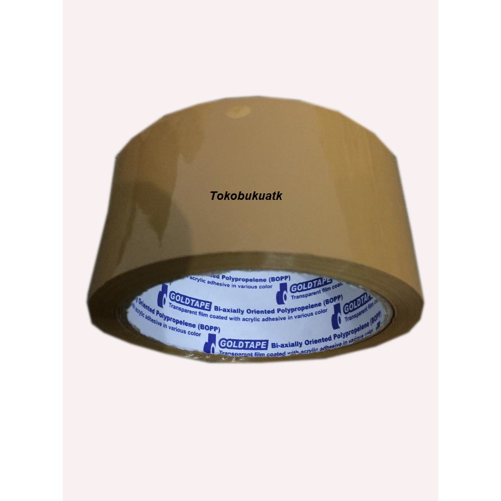 

Lakban GoldTape warna Coklat