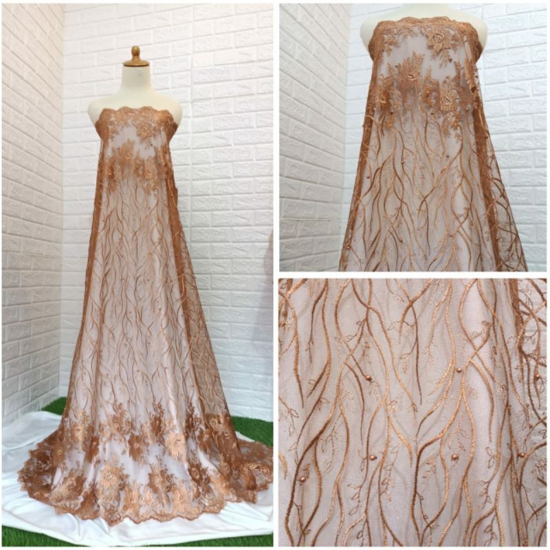 Tile akar mutiara tumpal - harga per0.5 meter
