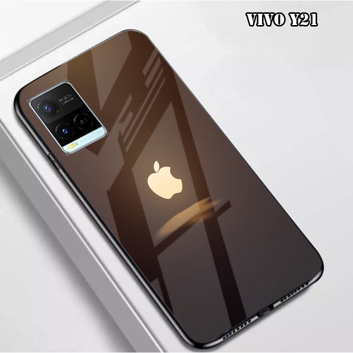 Softcase Glass Vivo Y21 Vivo Y21s | Case Vivo Y21 Vivo Y21s | case Vivo Y21 Vivo Y21s | kesing Vivo 