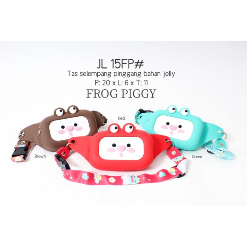 Silicone waist bag tas pinggang jelly anak