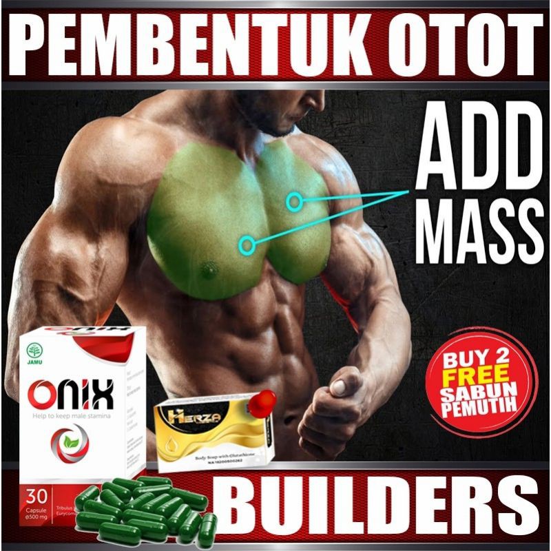 ONIX SUPLEMEN PEMBENTUK OTOT TANPA OLAHRAGA SIXPACK SECARA INSTAN SUDAH TERDAFTAR DI BPOM