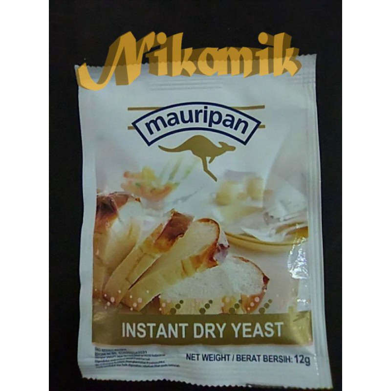 

Mauripan Instan dry Yeast 12gr