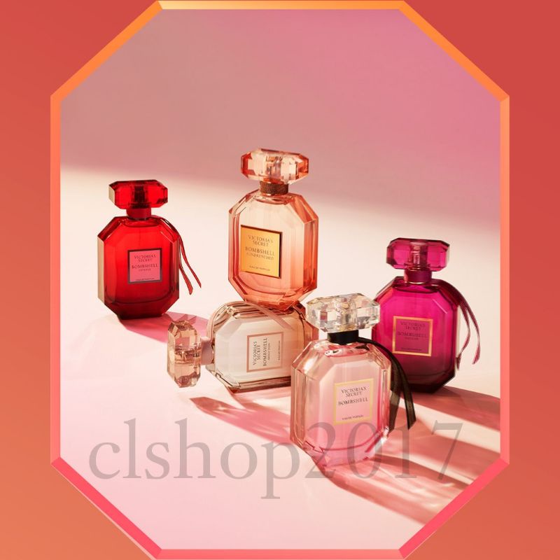 VICTORIA'S SECRET VS EAU DE PARFUM EDP PARFUM 50 ML, 75 ML &amp; 100 ML SERIES PENGHARUM BADAN PINK BOMBSHELL NIGHTS SUNDRENCHED SUMMER WILDFLOWER RAPTURE XO, VICTORIA LOVE IS HEAVENLY BREATHLESS SUPER MODEL BY VICTORIA