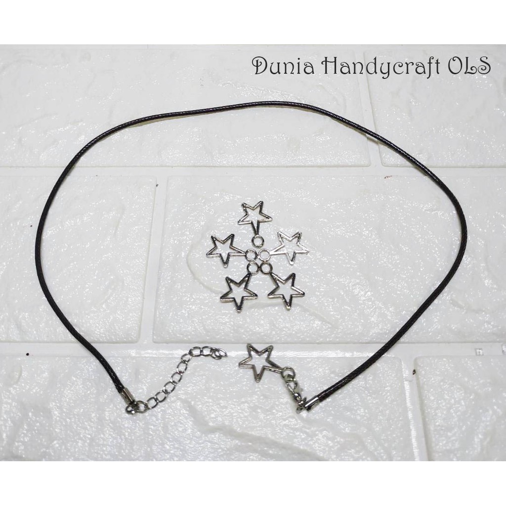 Ornamen Gantung Bintang DIY Charm Star Bahan Kerajinan Tangan