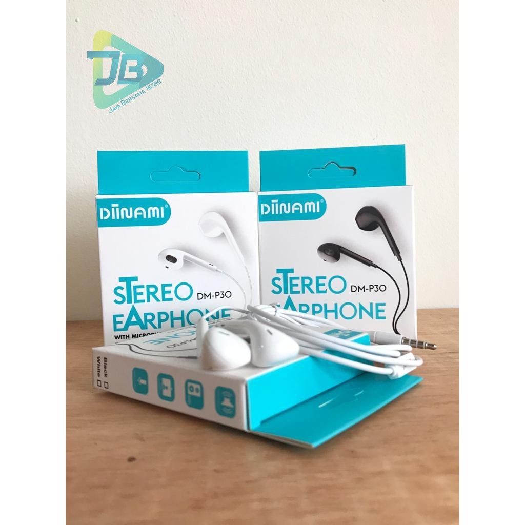 BM035 HEADSET HANDSFREE earphone DIINAMI P30 EXTRA BASS + MiC JB5780