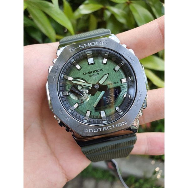Jam Tangan Pria Casio G-Shock GM-2100B-3ADR / GM-2100B-3A Original