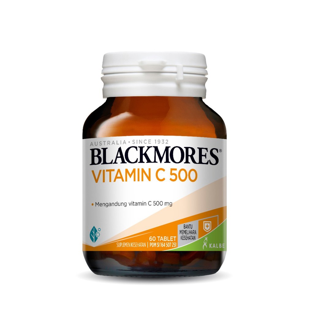 BLACKMORES vitamin C 500 mg 500mg 60 kapsul Original BPOM Kalbe