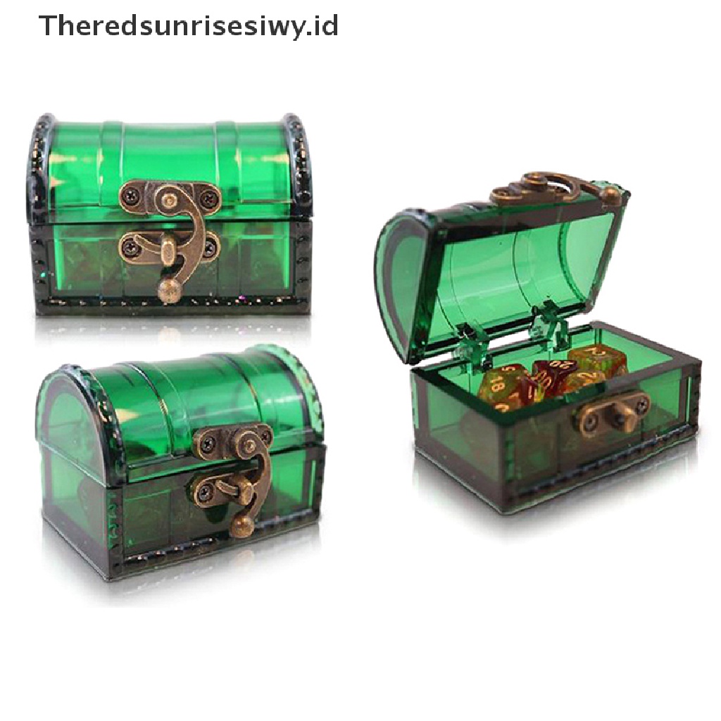 # Alat Rumah Tangga # 1 Set Cetakan Kristal Epoxy Resin DIY Untuk Kotak Penyimpanan Perhiasan