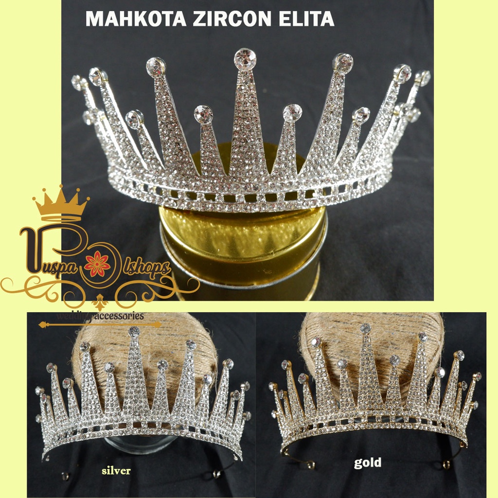 Mahkota tiara  bridal elita