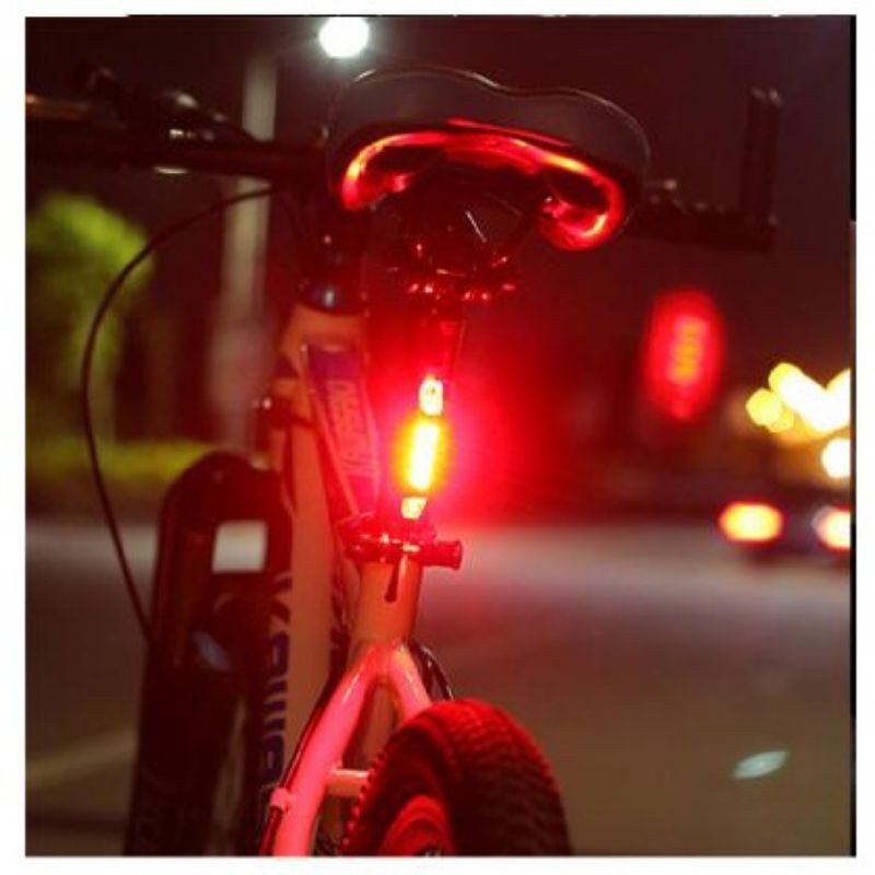 [CZM] LAMPU BELAKANG SEPEDA LED USB RECHARGEABLE