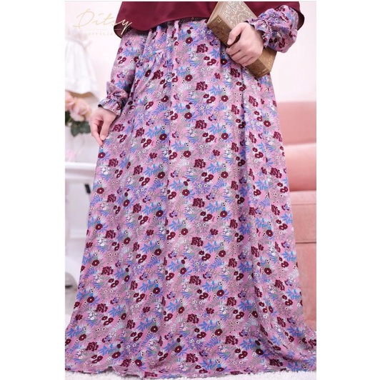 MARIGOLD DUSTYPINK NIGHTGOWN SIZE M, L BAHAN VISCOSE TERRA BY DITSY