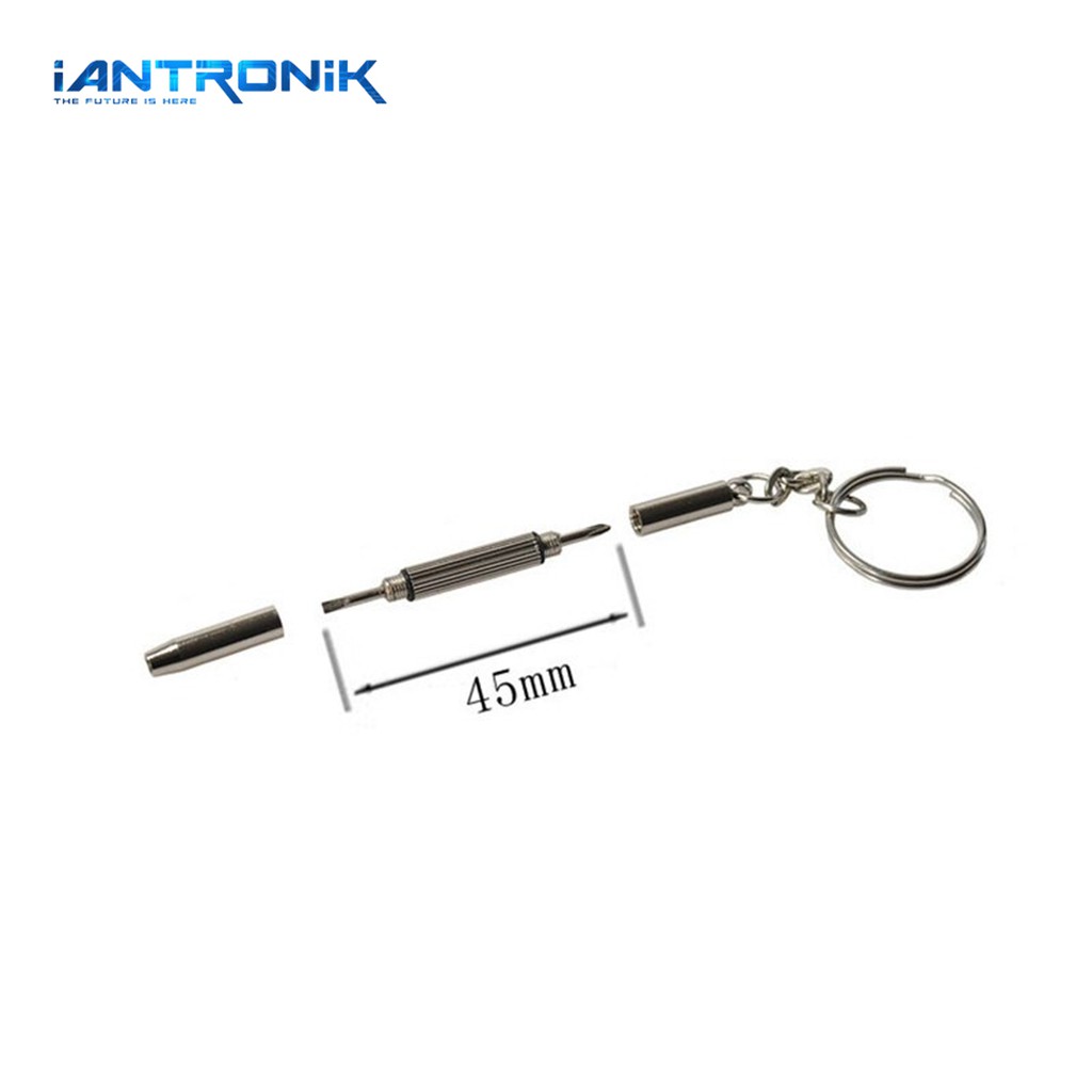 Gantungan Kunci Obeng 3in1 Plus Minus Mini / SCREW DRIVER KEYCHAIN