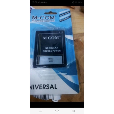 Baterai Batre Battery  wiko harry double power